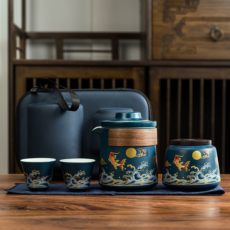 Dynasty Travel Tea Set