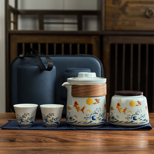 Dynasty Travel Tea Set