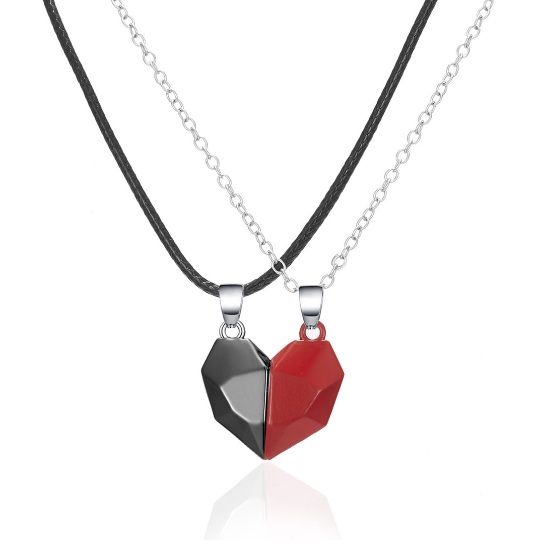 Tri-Dimensional Heart Necklace