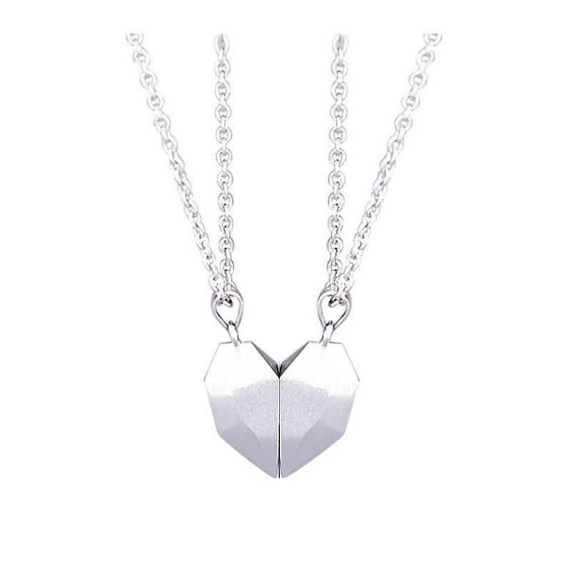 Tri-Dimensional Heart Necklace