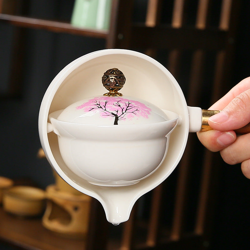 Sakura Color-Change Teapot