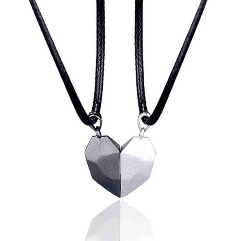 Tri-Dimensional Heart Necklace