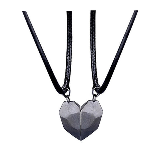 Tri-Dimensional Heart Necklace