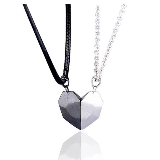 Tri-Dimensional Heart Necklace